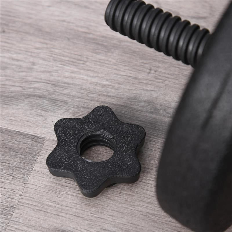 SET DI 2 MANUBRI CON 8 DISCHI PESI PER BODY BUILDING DA 20 KG