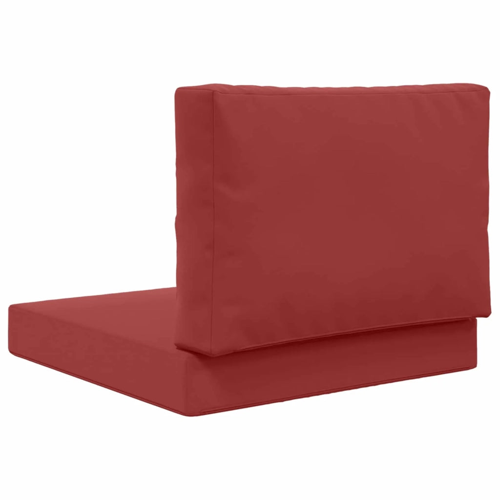 Cuscino per divano da esterno 2 pcs Rosso vino Poliestere 900719