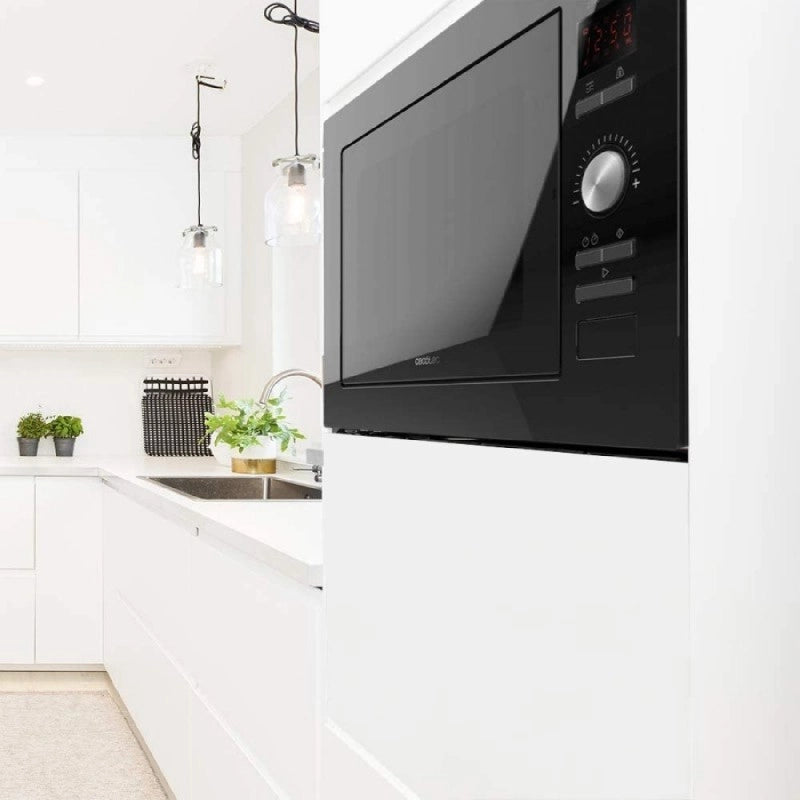 CECOTEC 01393 - Microonde da incasso Grandheat 2590 Built-In Black