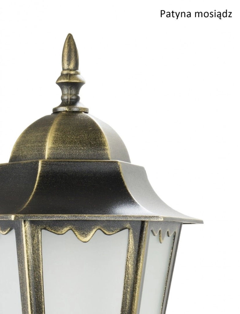 Lampada da giardino a stelo Retro nera 85cm E27 IP43