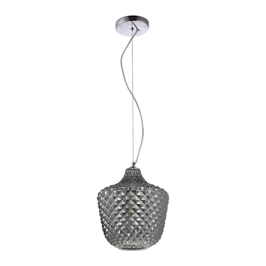 Sospensione Milagro Orlando ML5549 nera E27 Ø26cm