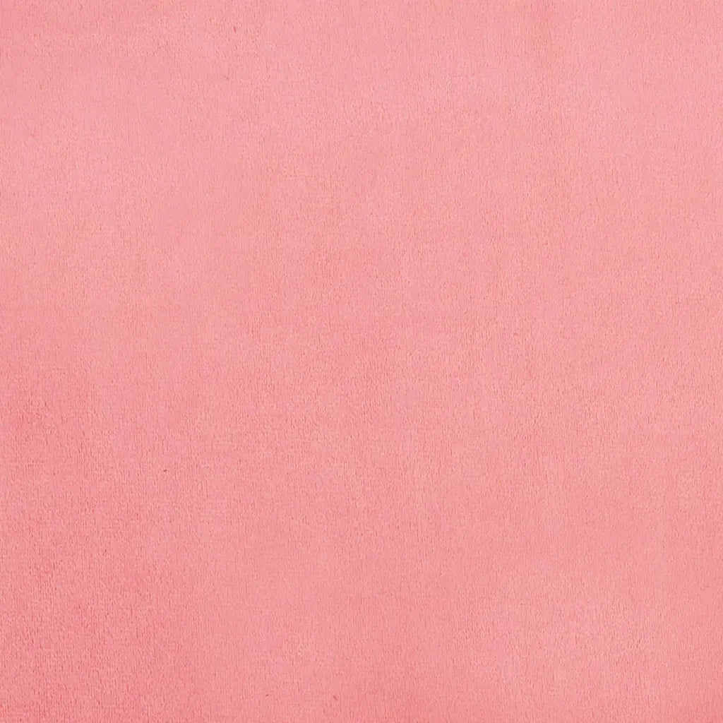 Divano Letto a 2 Posti Rosa in Velluto 375930