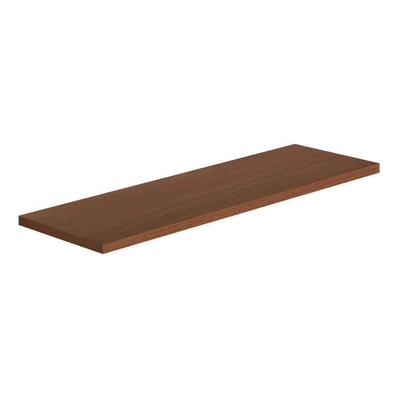 Mensola da Muro, Scaffale Legno, Mensola da Parete, Ciliegio, 76x23,7x2,3 cm - Smart