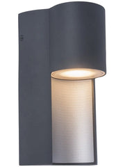 Applique esterna URBAN antracite GU10 IP54 Lutec 1 luce