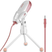Trade Shop - Microfono A Condensatore Con Treppiede Supporto Dotato Di Jack Da 3,5 Mm Sf-500 -