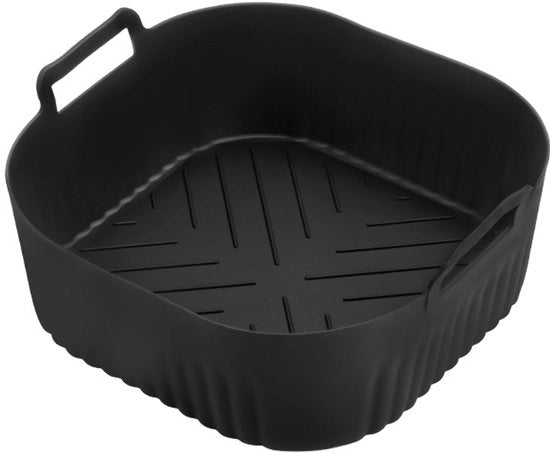 Due pezzi Adatto per NA229 220 ventilatore a soffietto piastra di cottura in silicone quadrata piastra di cottura in silicone accessori ventilatore a soffietto nero
