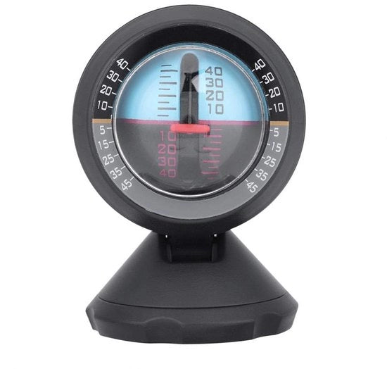 Inclinometro Digitale Alta Sensibilità - Hellingmeter - Impermeabile - Regolabile - Materiale ABS - Installazione Facile - Tachimetro di Inclinazione