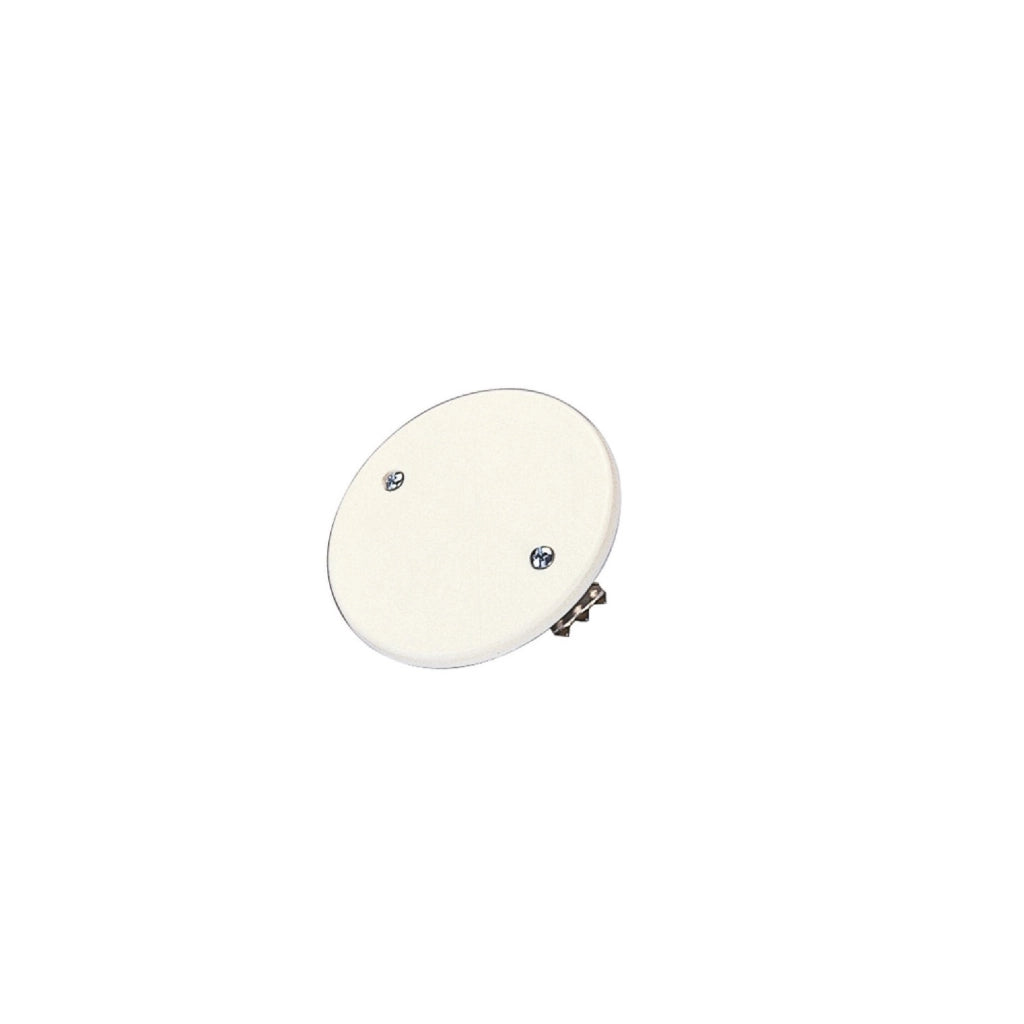 Copriforo tondo per cassetta derivazione incasso Ø85mm coperchio scatola rotonda