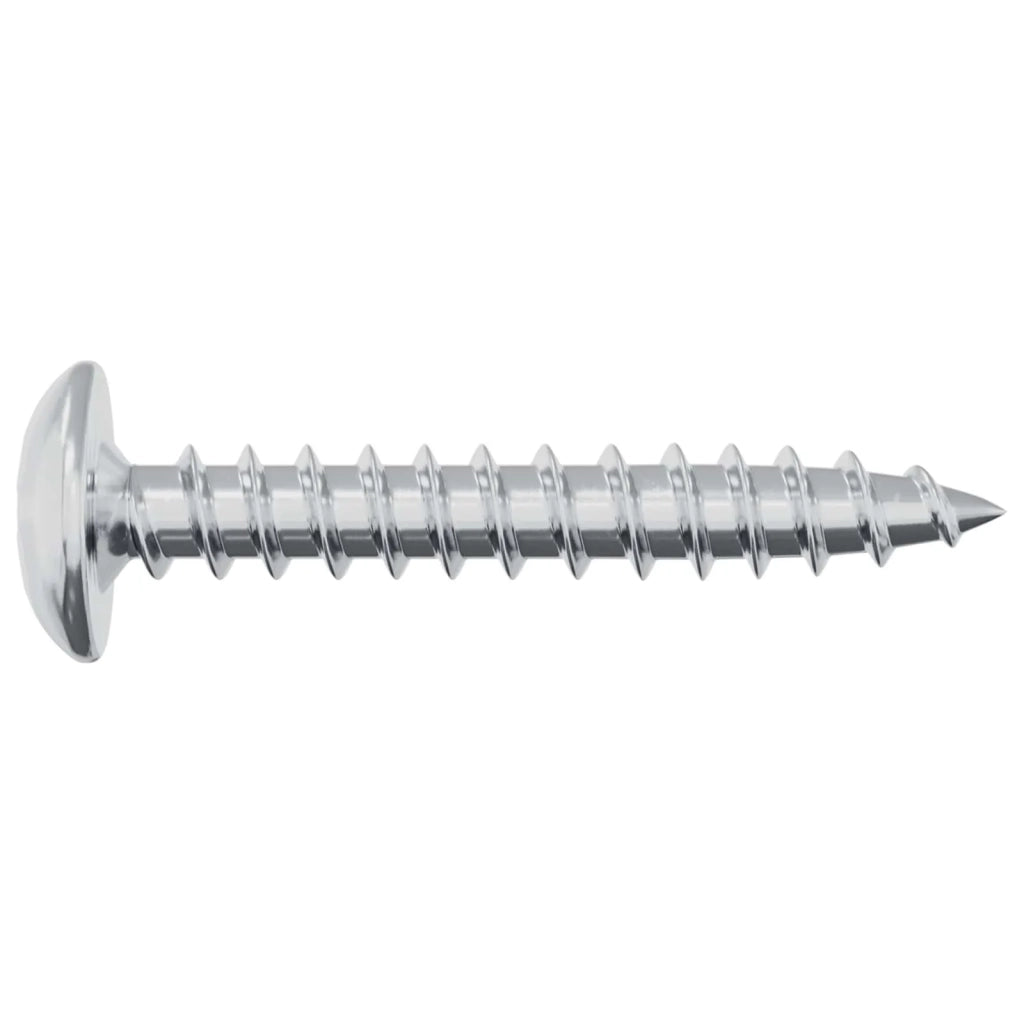 Viti in Legno 9231 pcs Argento Acciaio 864528