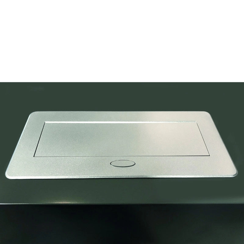 Multiconnettore con coperchio scorrevole Vertikal Flat 60, diametro 60 mm, 1 presa Schuko, 1 USB Tipo A, 1 USB Tipo C,..