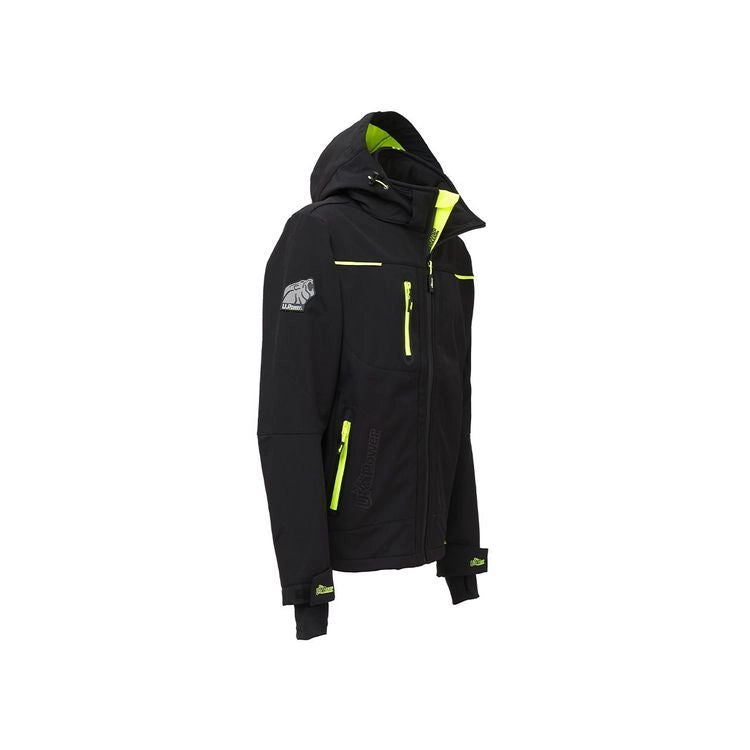 U-POWER GIACCONE SPACE NERO-GIALLO TG.  M- 1,0 pz