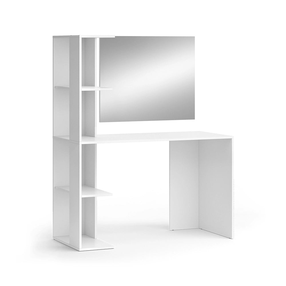 Vicco Tavolo da toilette Bianco 122.2 cm con specchio