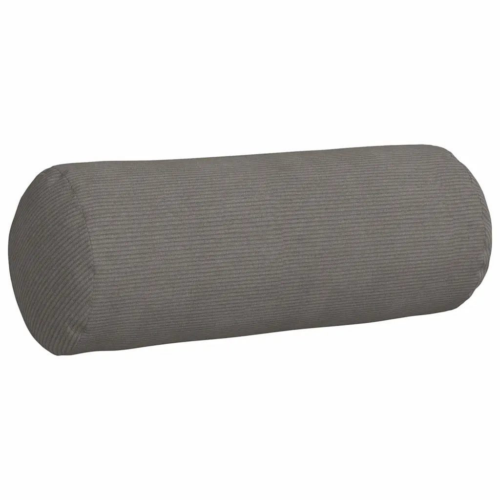 Cuscini a rullo 2 pz | Cuscini per sedie Grigio chiaro ? 25 x 70 cm
