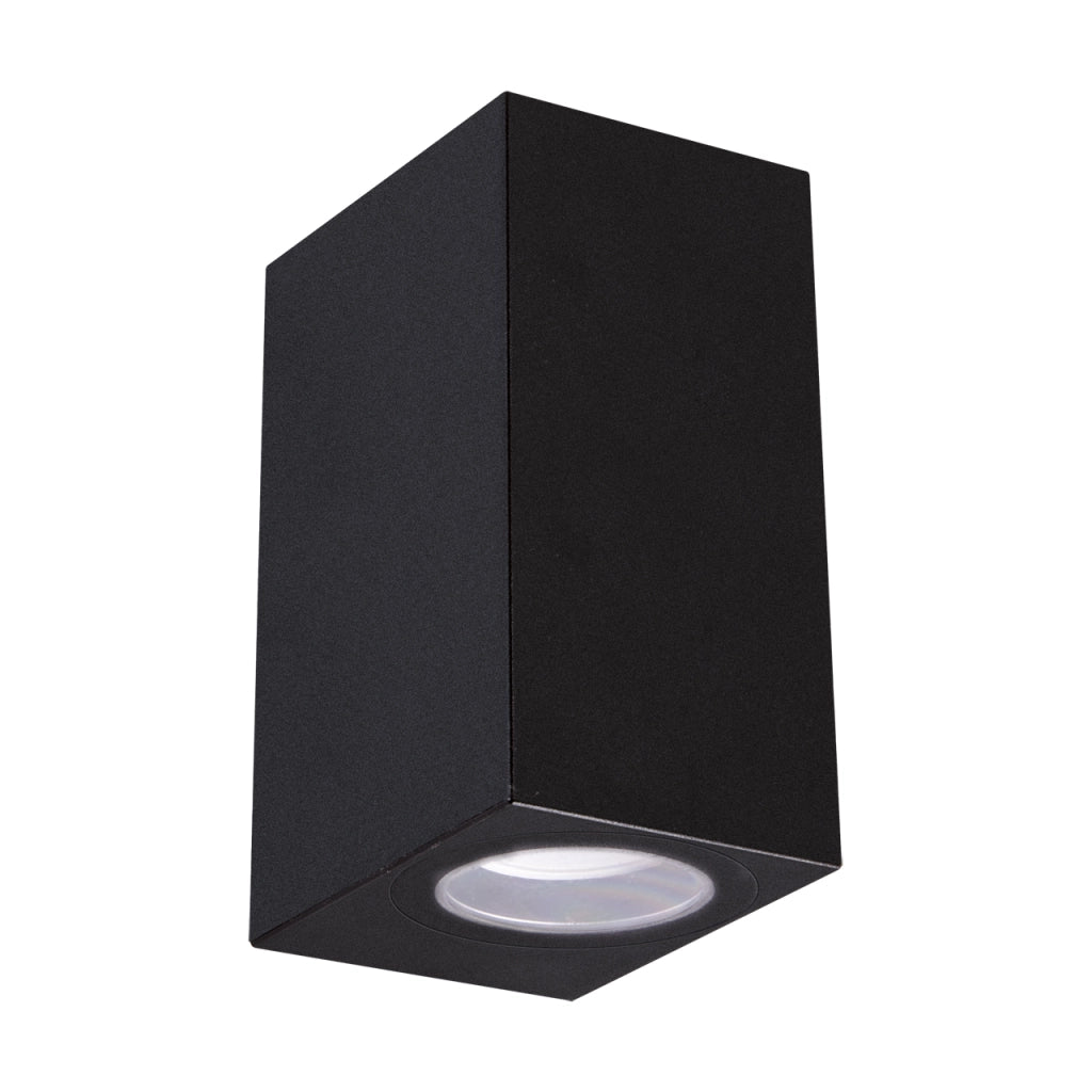 Applique esterna IP54 nera su/giù 2xGU10 12W GAMP Struhm