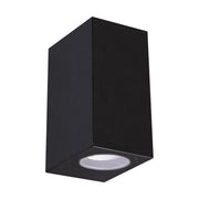 Applique esterna IP54 nera su/giù 2xGU10 12W GAMP Struhm
