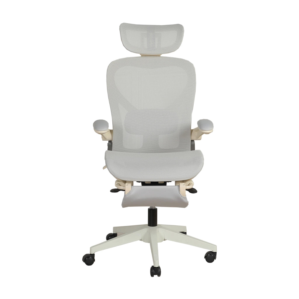 Sedia da ufficio ergonomica ¨C zephmum ¨C grigio