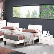 GIROLETTO SINGOLO SIMPLI BIANCO GR. 100X205XH88CM