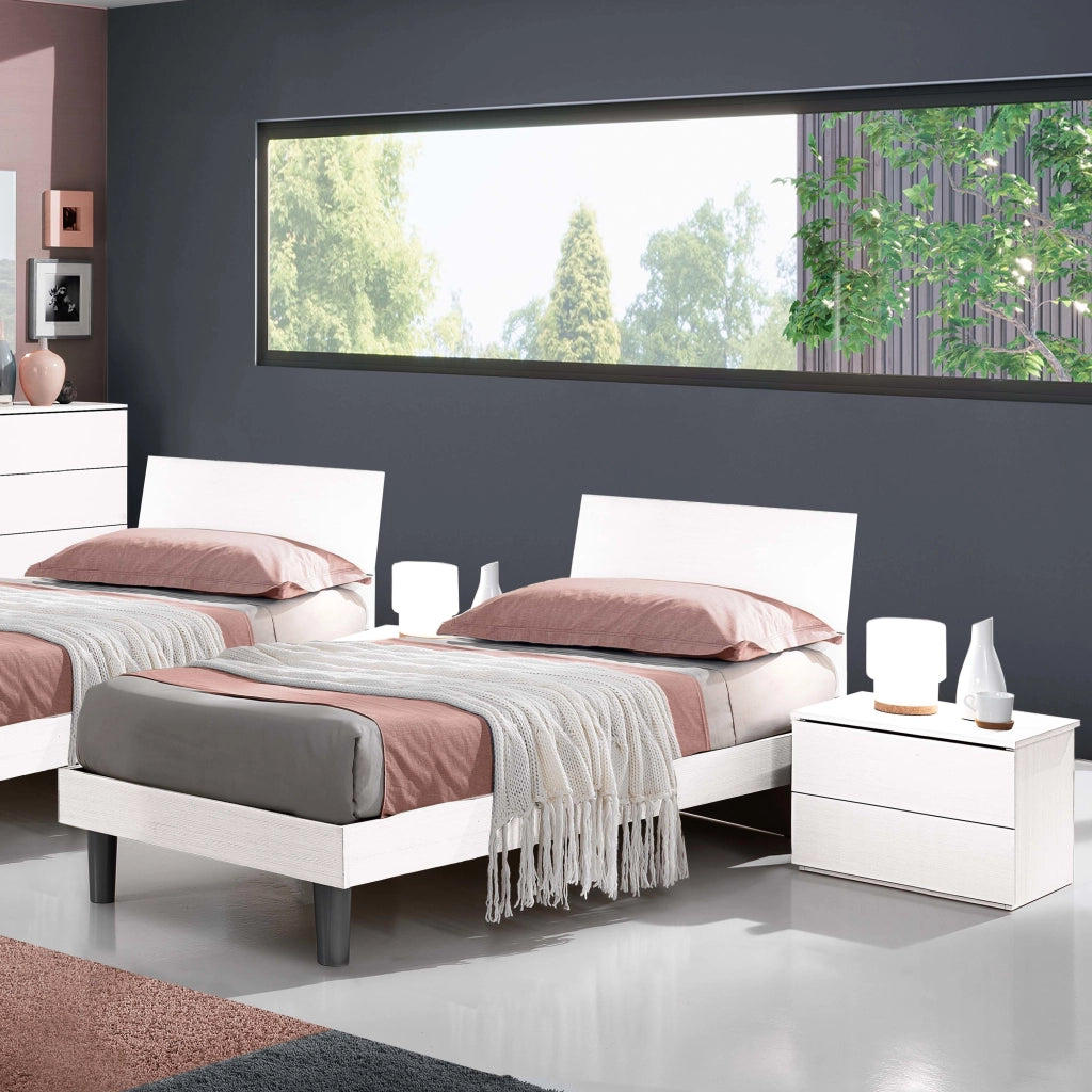 GIROLETTO SINGOLO SIMPLI BIANCO GR. 100X205XH88CM