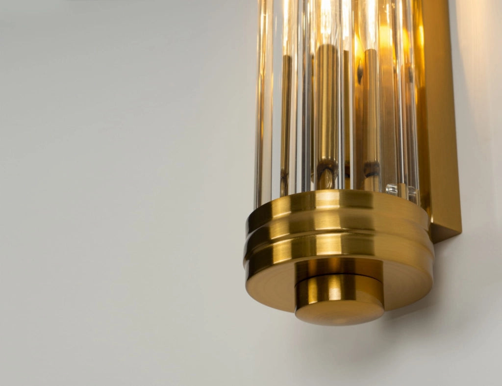 Applique decorativa Florence ottone oro 2xE14 40W Maxlight