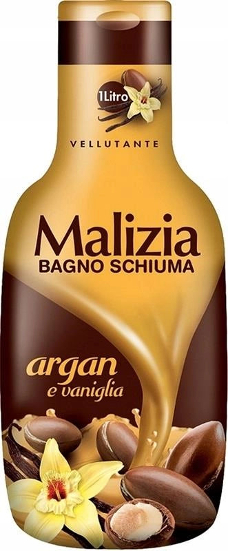 SET 3 PZ MALIZIA BAGNO SCHIUMA 1LT ARGAN E VANIGLIA