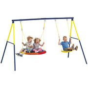 Altalena per Bambini ¨C Minimal ¨C Acciaio Multicolore 3-8 Anni