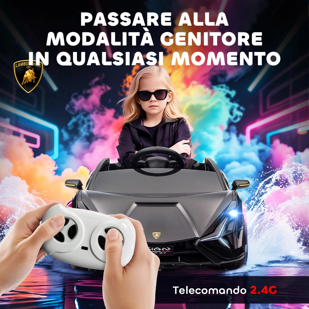 Macchina Elettrica per Bambini ¨C Minimal ¨C Nero
