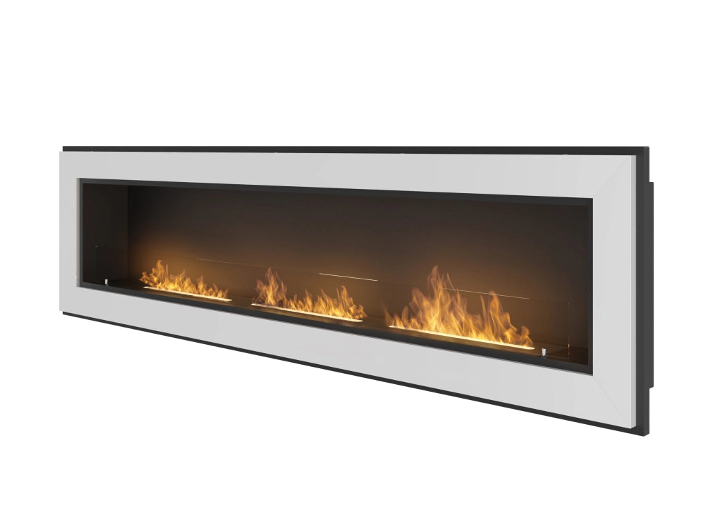 Biocamino Frame 1800x490 mm - Nero opaco