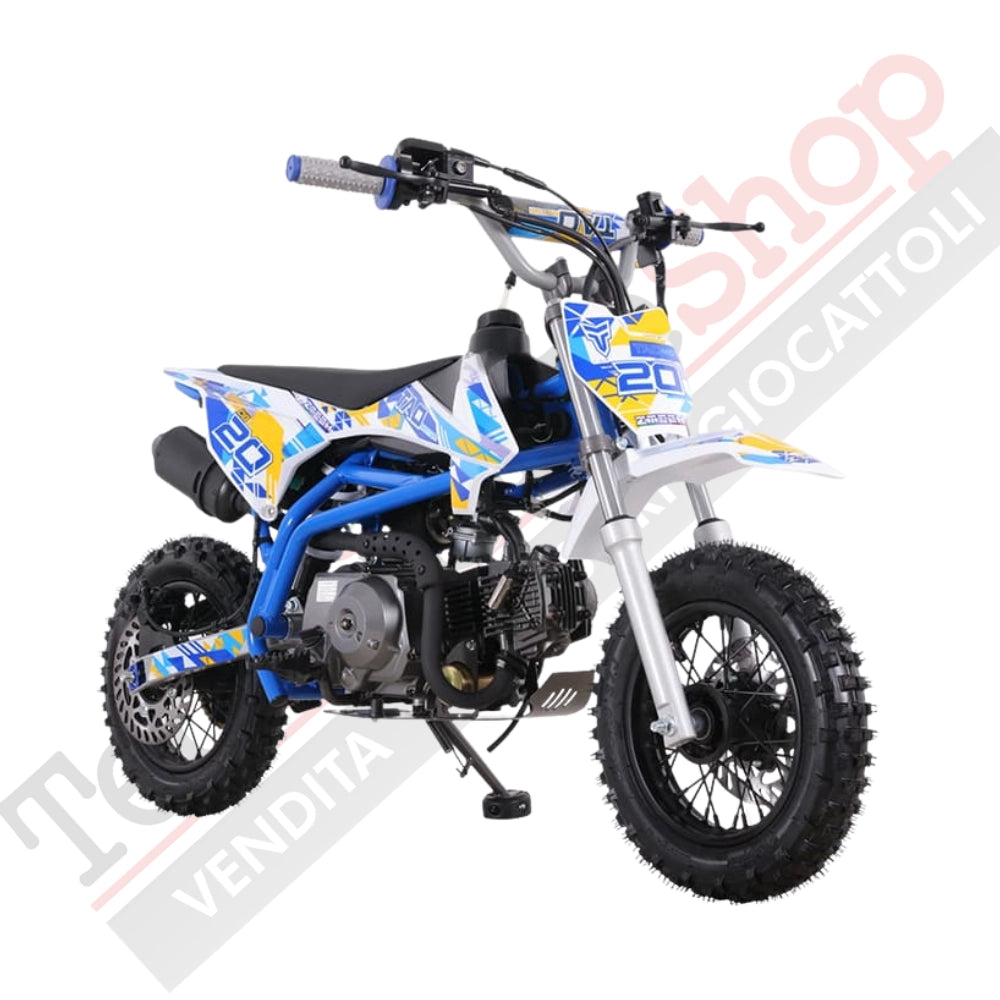 Pitbike a Benzina Z-Tech ZTX 20 110cc-Blu