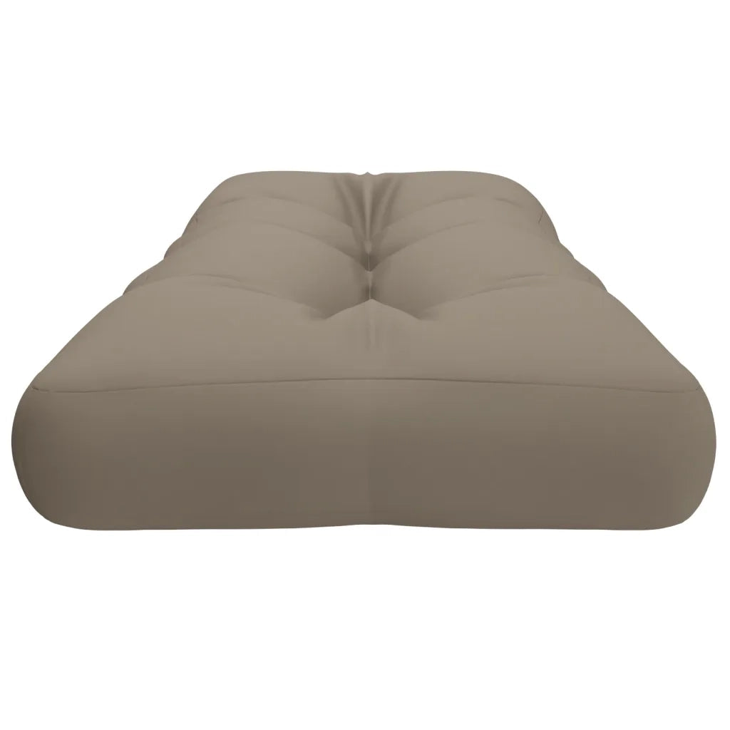 Cuscino per Pallet Tortora 120x40x12 cm in Tessuto 360631
