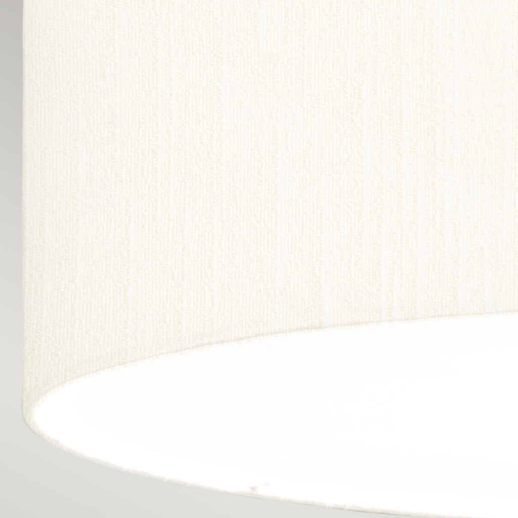 Plafoniera rotonda 66cm 5xE27 ottone anticato Fletcher
