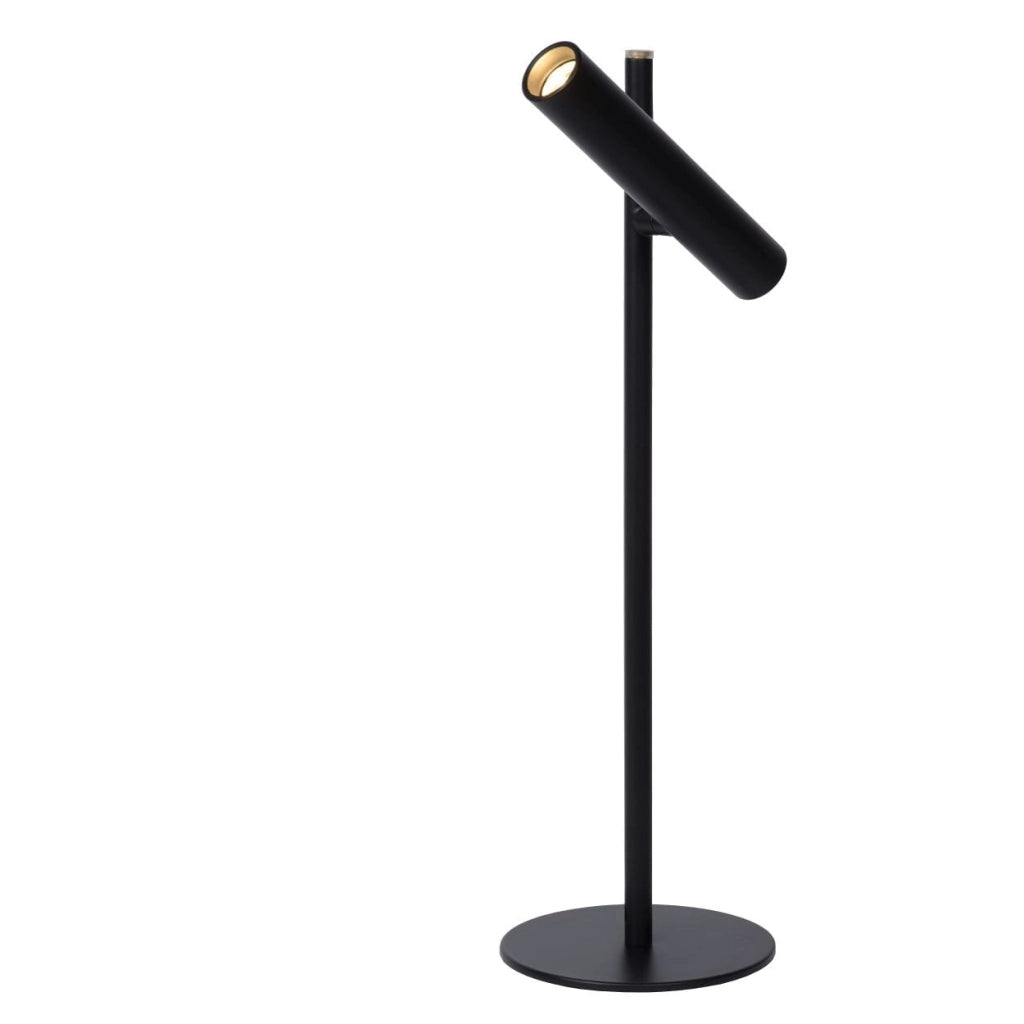 Lampada da scrivania Lucide Philon LED 4,5W 3000K nera