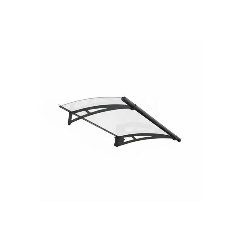 Pensilina esterna INDRA - 150 x 92 x 16 cm - Grigio