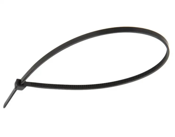 FASCETTA A STRAPPO PER CABLAGGIO mm 4,5 x 280 - nero  - UNIKO