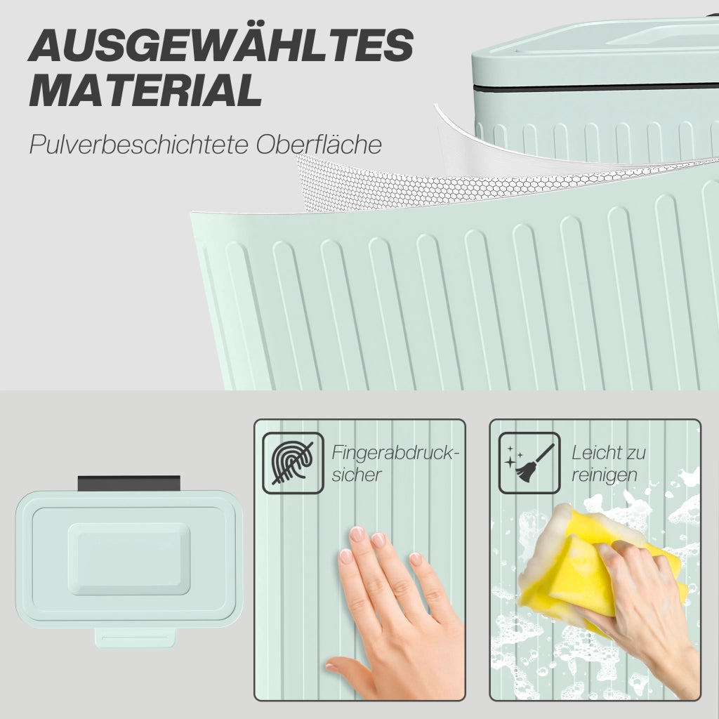 Cestino per la raccolta differenziata 2x20L ¨C Minimal ¨C Verde