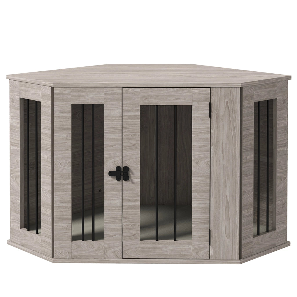 Cuccia per cani con cuscino ¨C zephmum ¨C 104x55x63 cm marrone