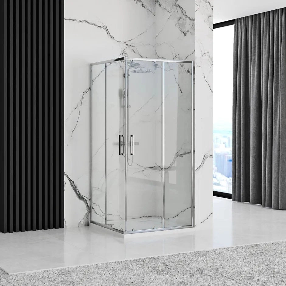 Cabina Doccia Rea Punto 80x80 senza piatto doccia