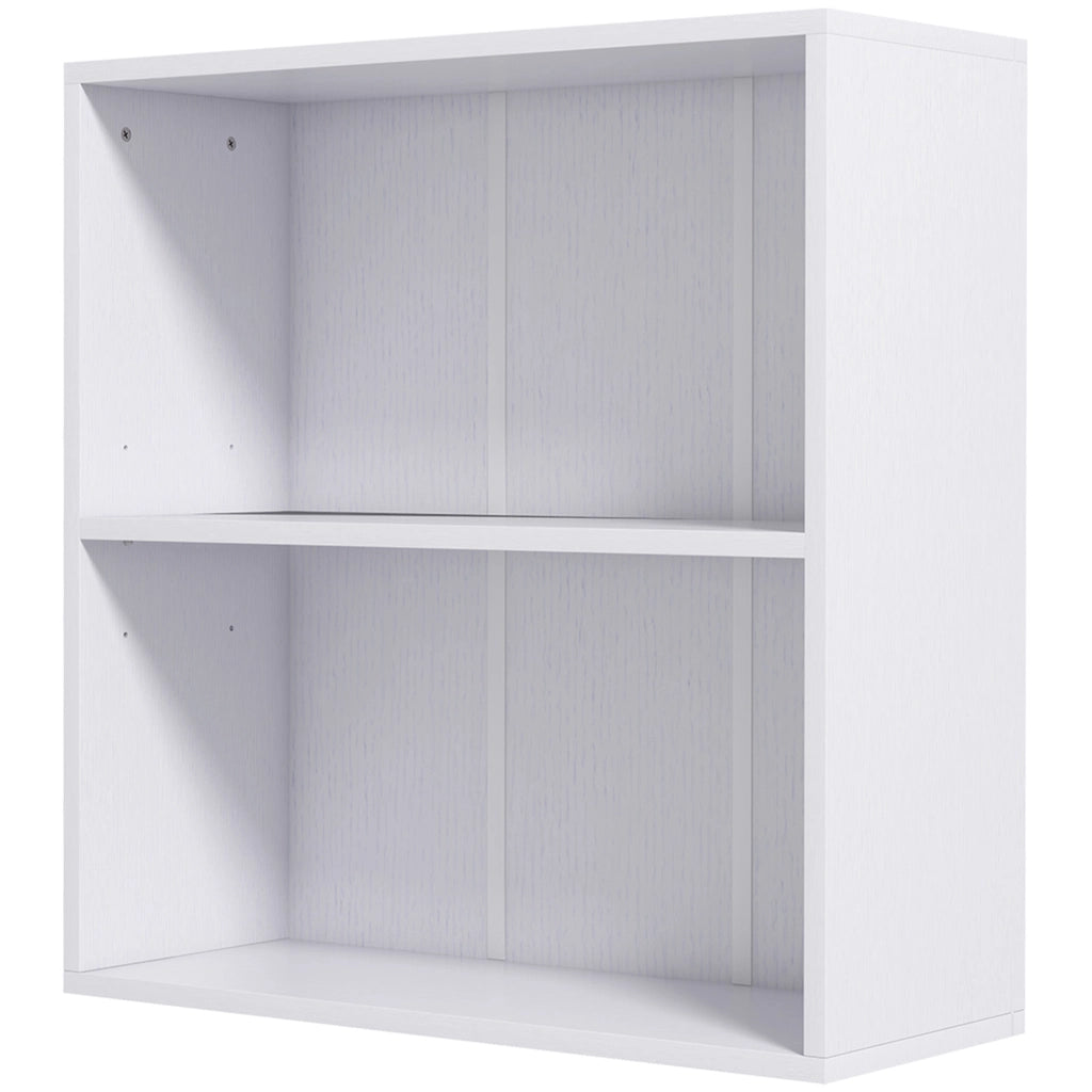 Libreria scaffale mobile con ripiani regolabili ¨C Minimal ¨C bianco 60x24x63