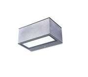 Applique esterna LED Lutec Gemini grigia 11W 4000K IP54