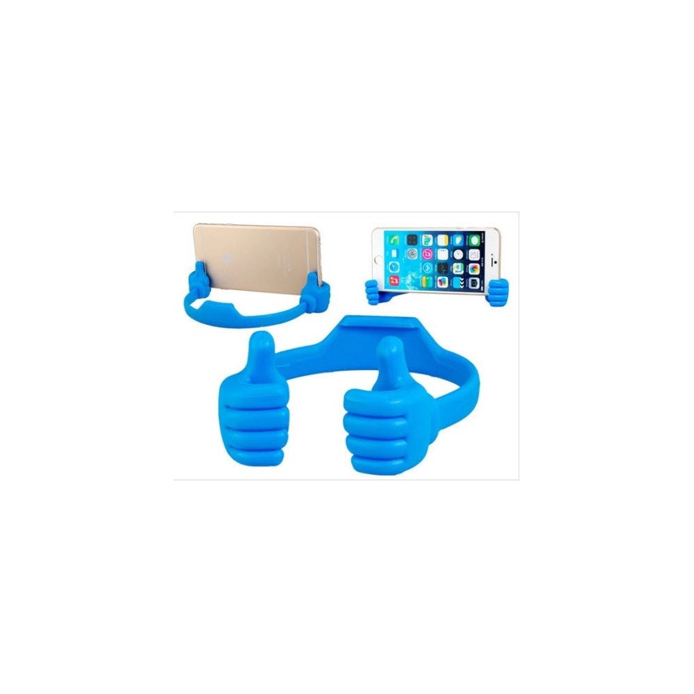 Trade Shop - Supporto Da Tavolo Ok Stand Mano Flessibile Per Smartphone Tablet Universale -