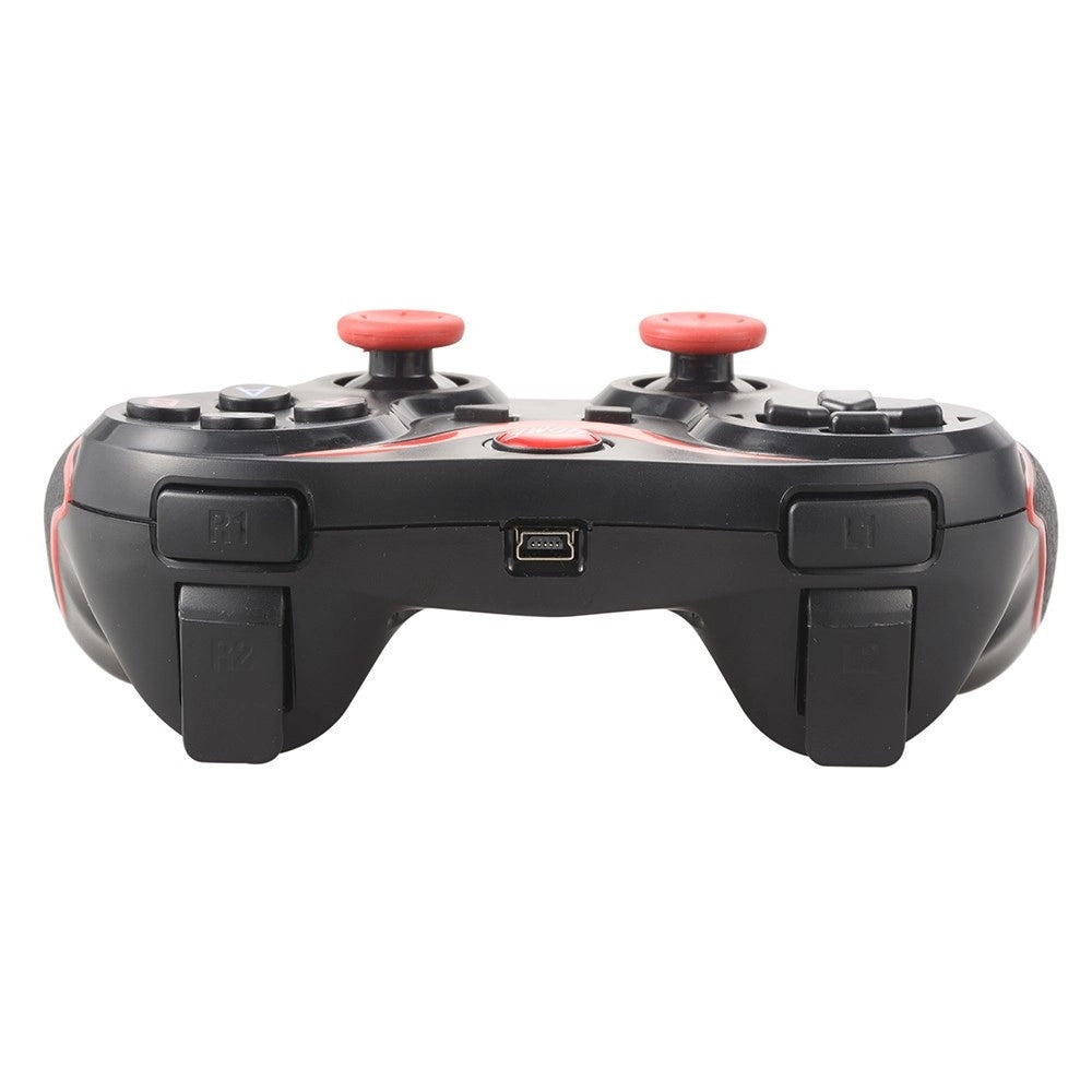 Trade Shop - Controller Gamepad Wireless Bluetooth Con Supporto Per Cellulare Smartphone -