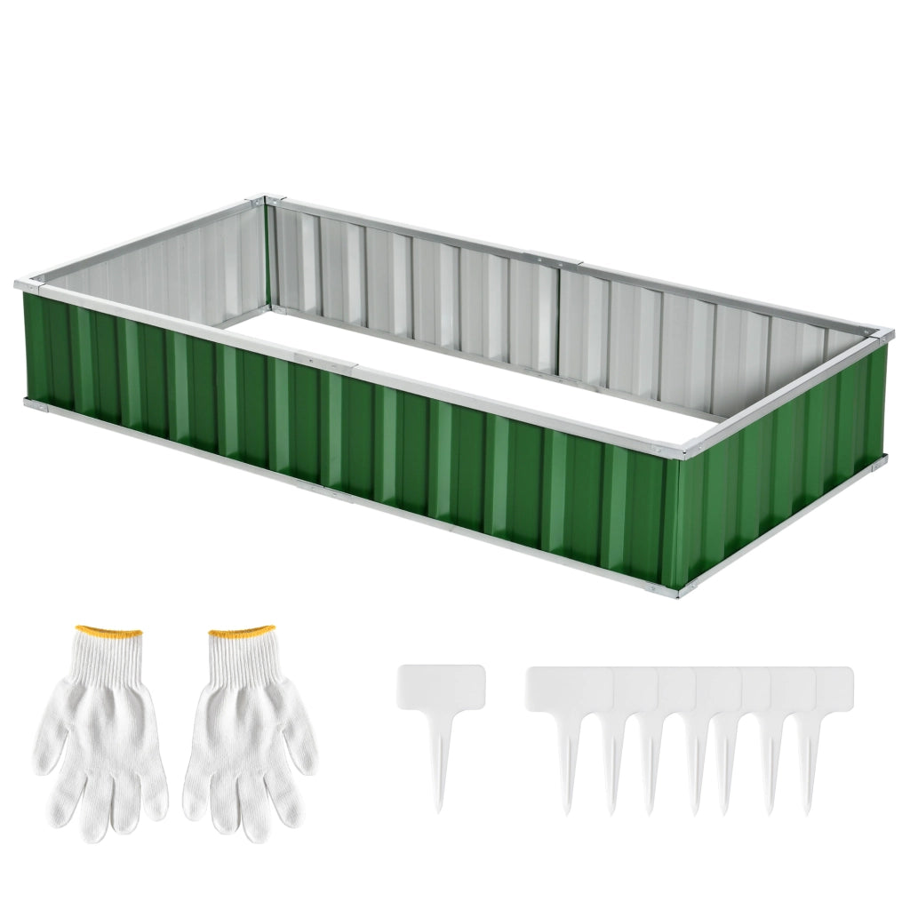 Letto da giardino modulare ¨C Minimal ¨C verde 174x90x30 cm