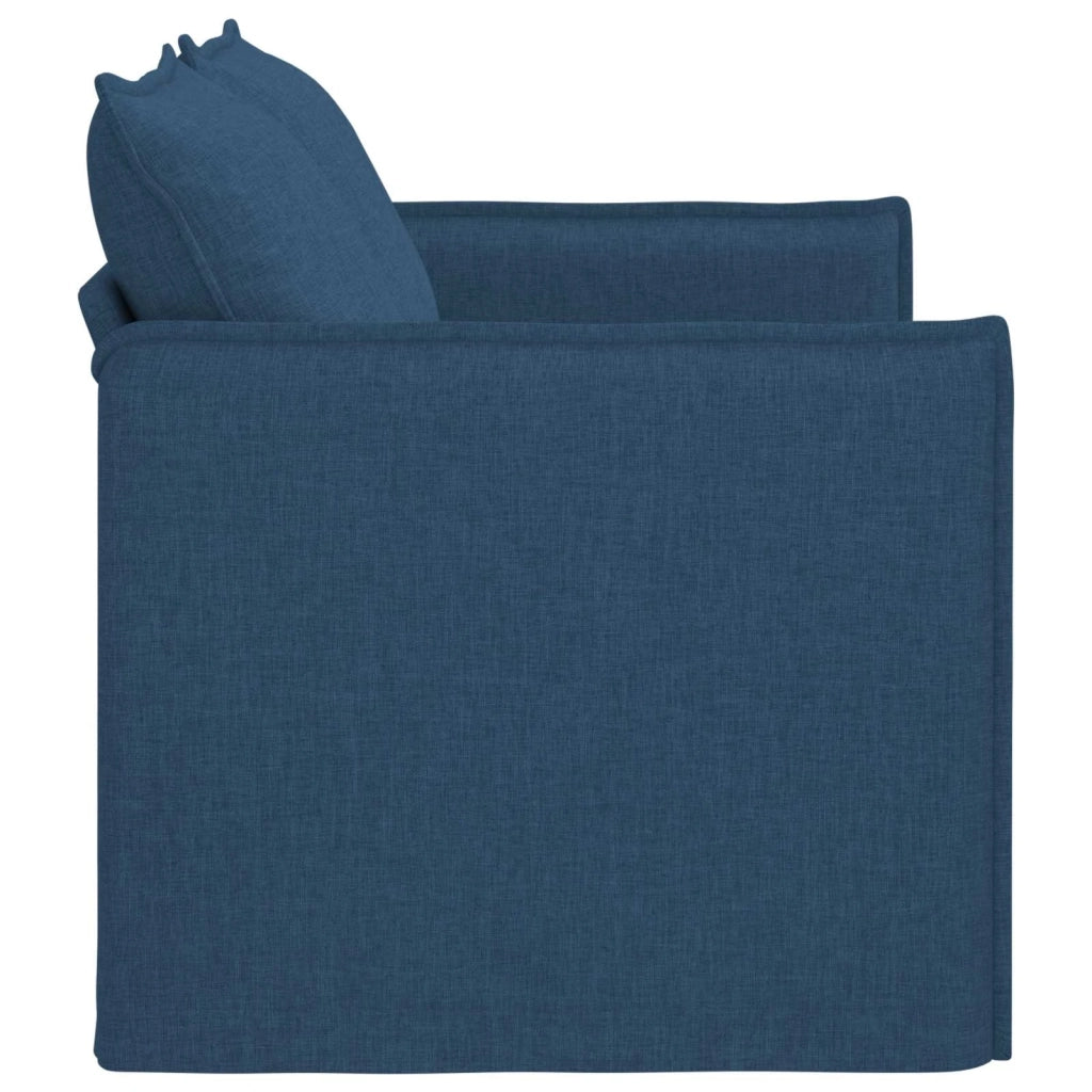 Divano Blu 136 x 82 x 85 cm Tessuto 42024517
