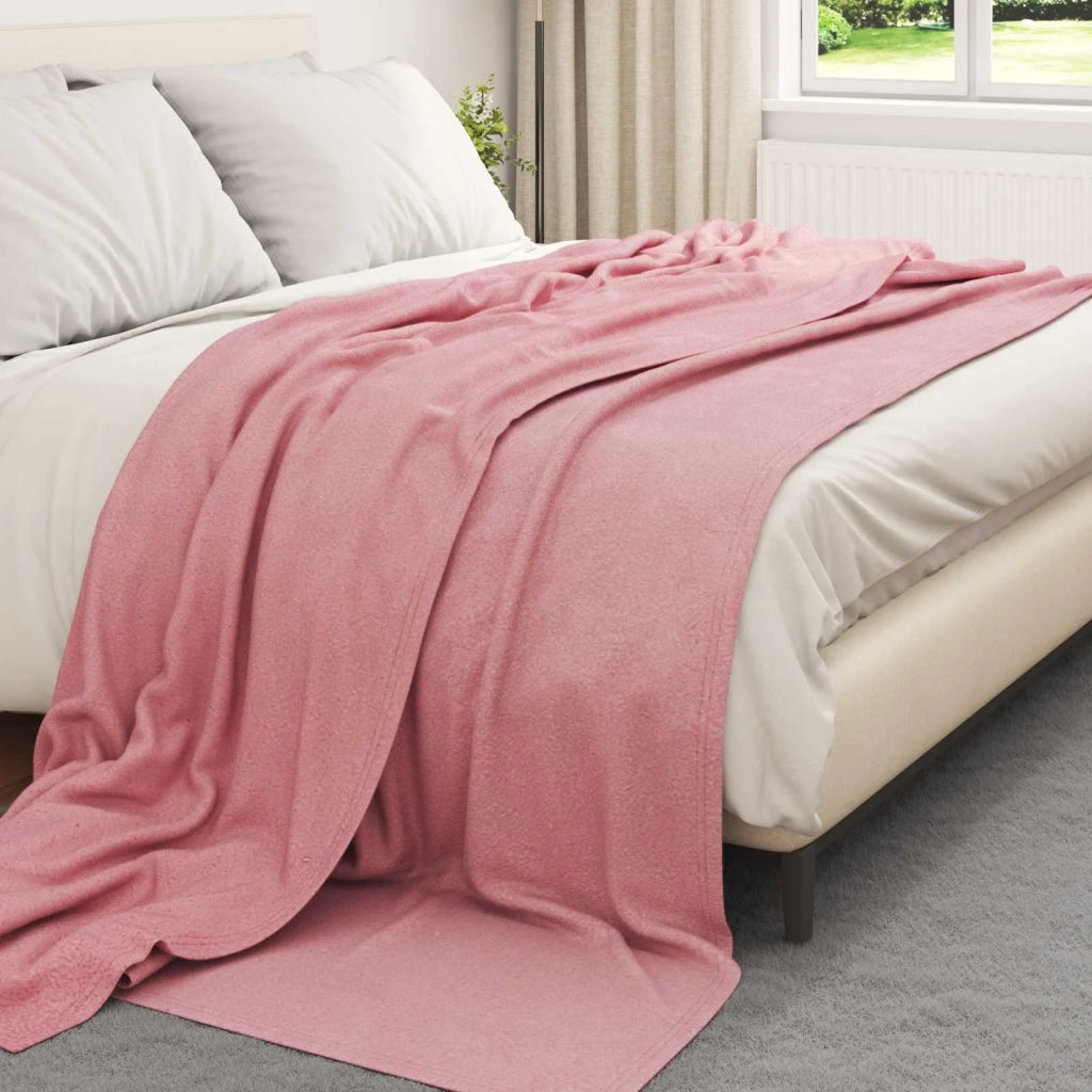 Coperte da Pile 24 pcs Rosa 240 x 220 cm Panno 42017123