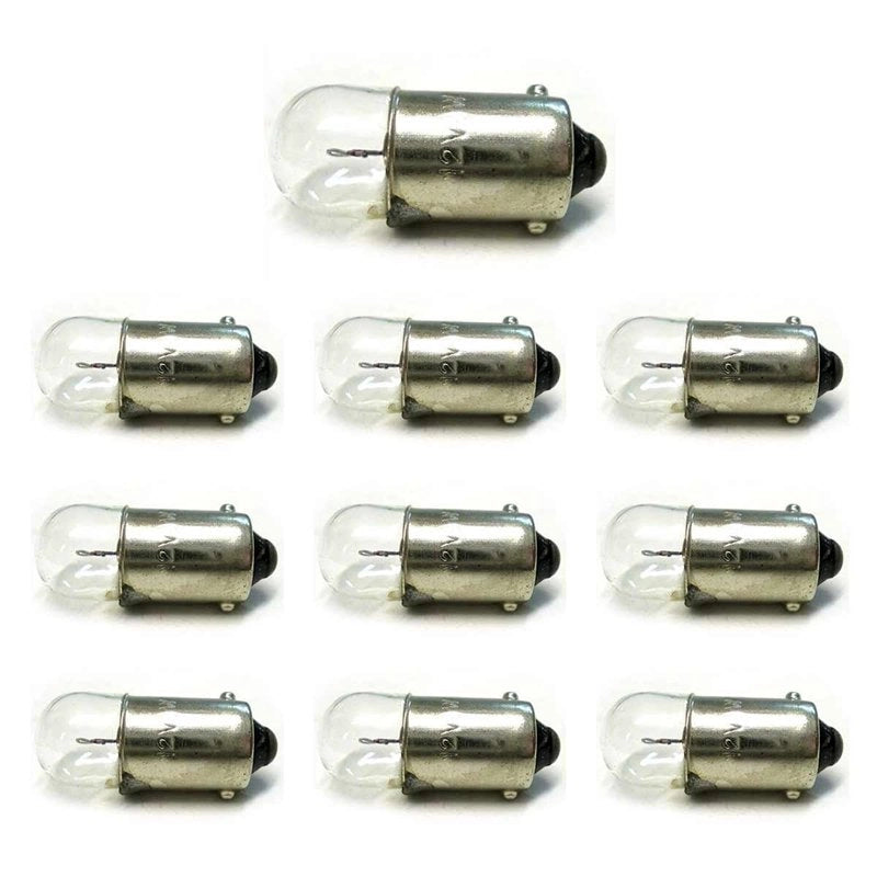 10 Lampade Alogene T4W BA9S T8,5 24V 4W per Posizione Interni Camion Autobus