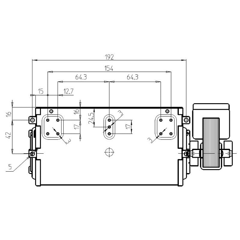 Ventilatore Tangenziale Stufa A Pellet Tga 60/1-180/15 Emmevi - Fergas 112830