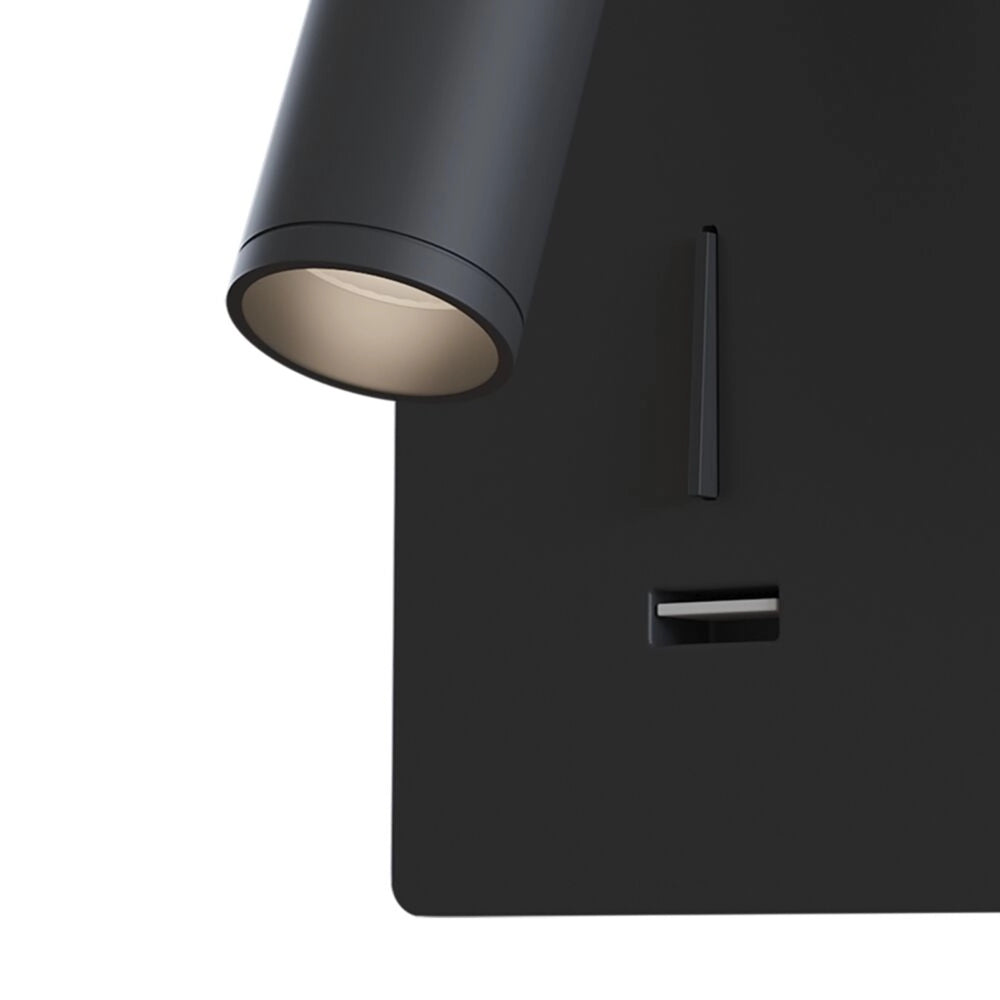 Applique Maytoni Mirax nera LED 3W 3000K luce calda