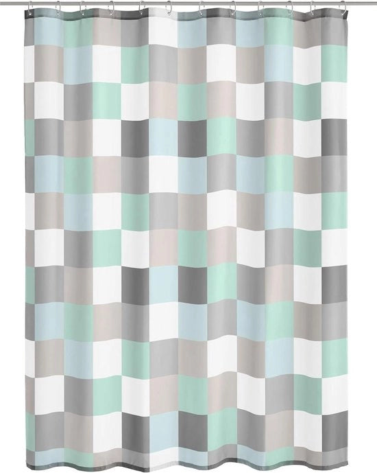 Douchegordijn di controllo - Blu - 180x200 cm - Impermeabile