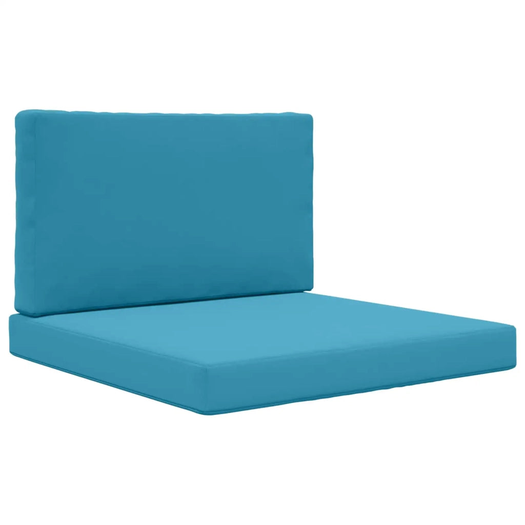 Cuscino per divano da esterno 2 pcs Blu Reale Poliestere 900839