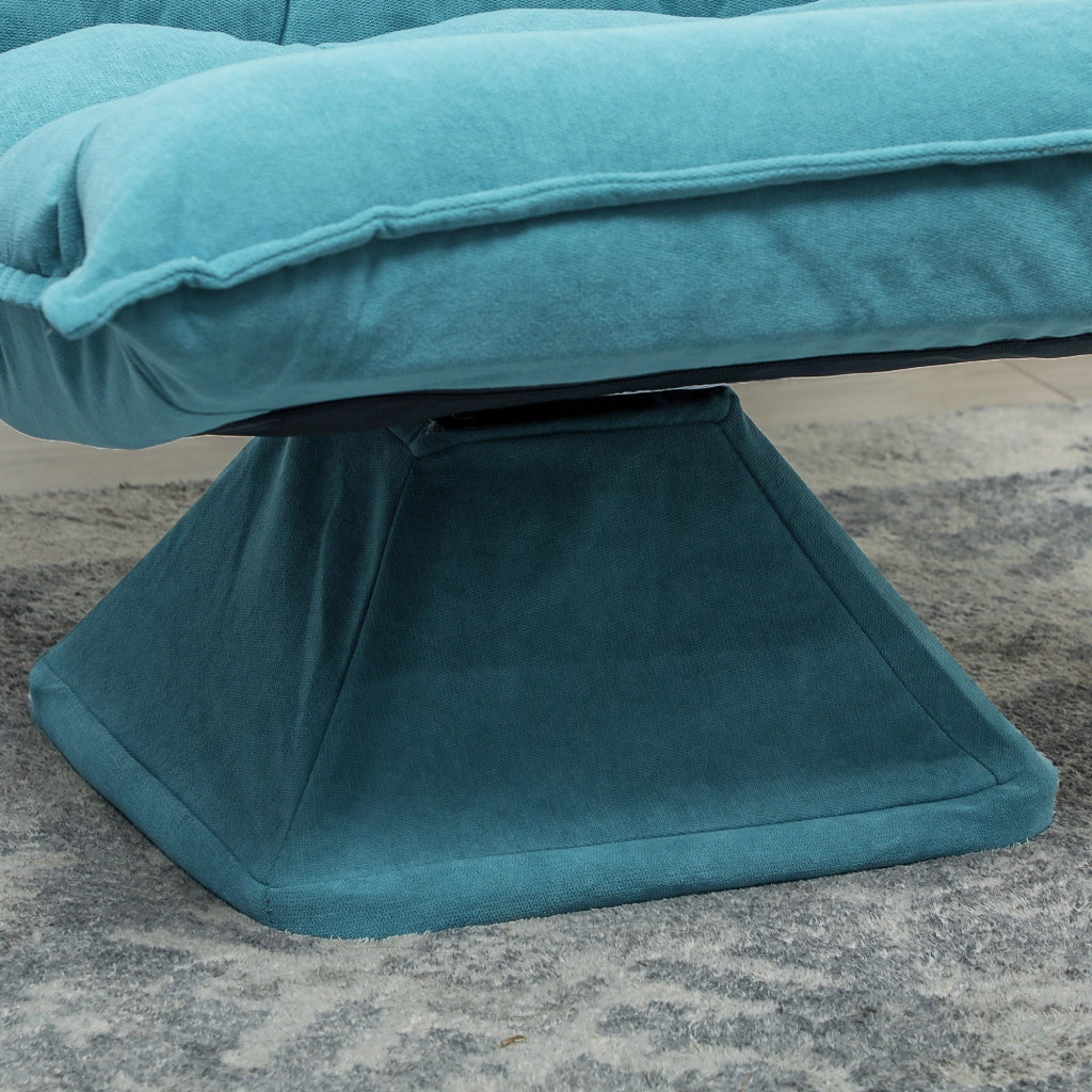 Poltrona Relax Girevole ¨C Minimal ¨C Blu 62x70x95 cm