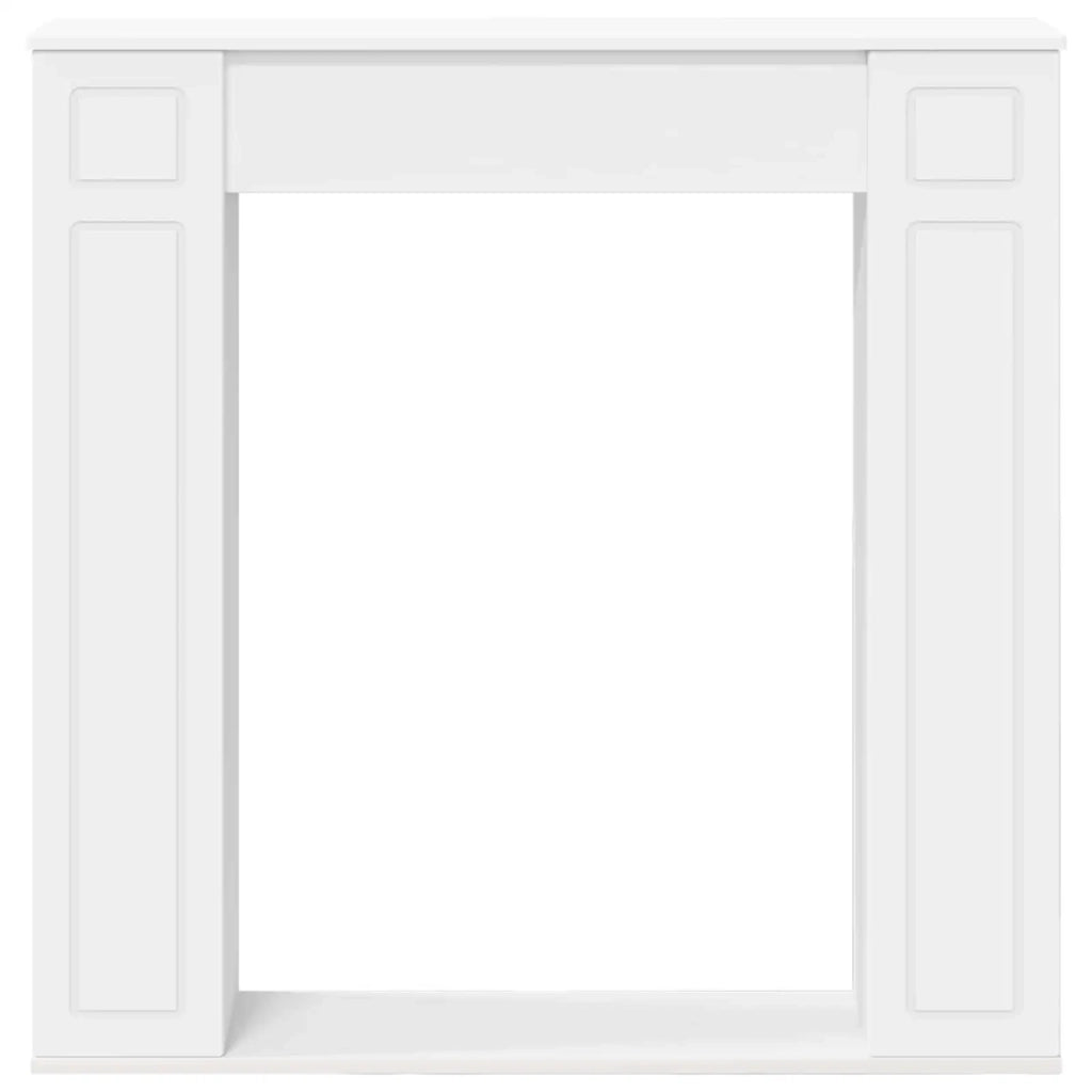 Cornice per camino Bianco 100 x 20 x 100 cm 8006615
